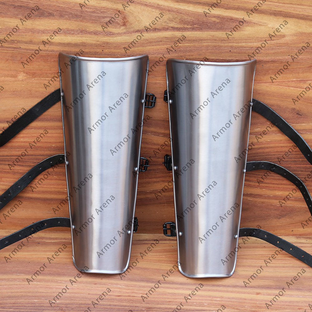Basic Steel Greaves
