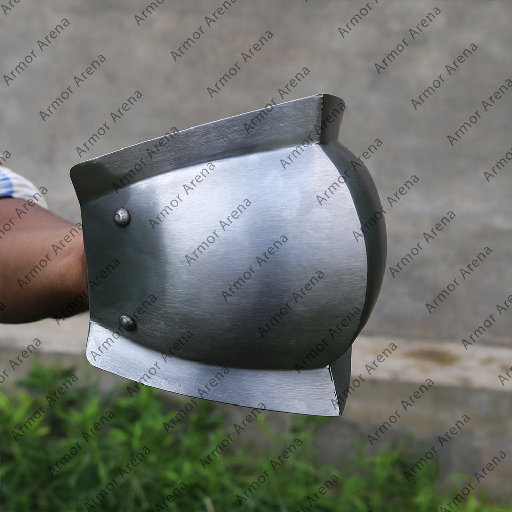 13th -14th century Knight Knee/Elbow cops Type 3