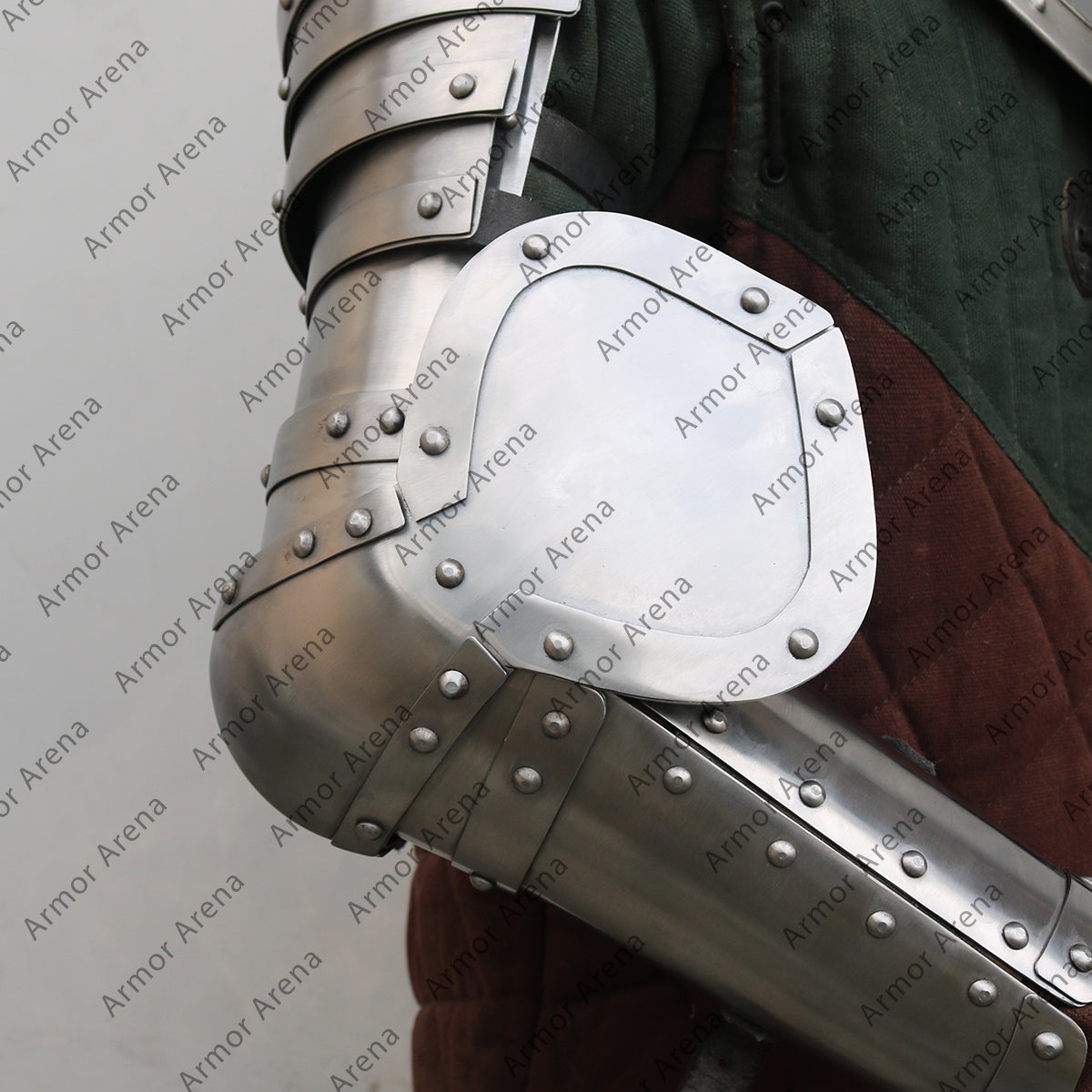 Knight Plate Arms Of 14th Century