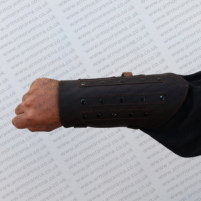Combat Leather Bracers