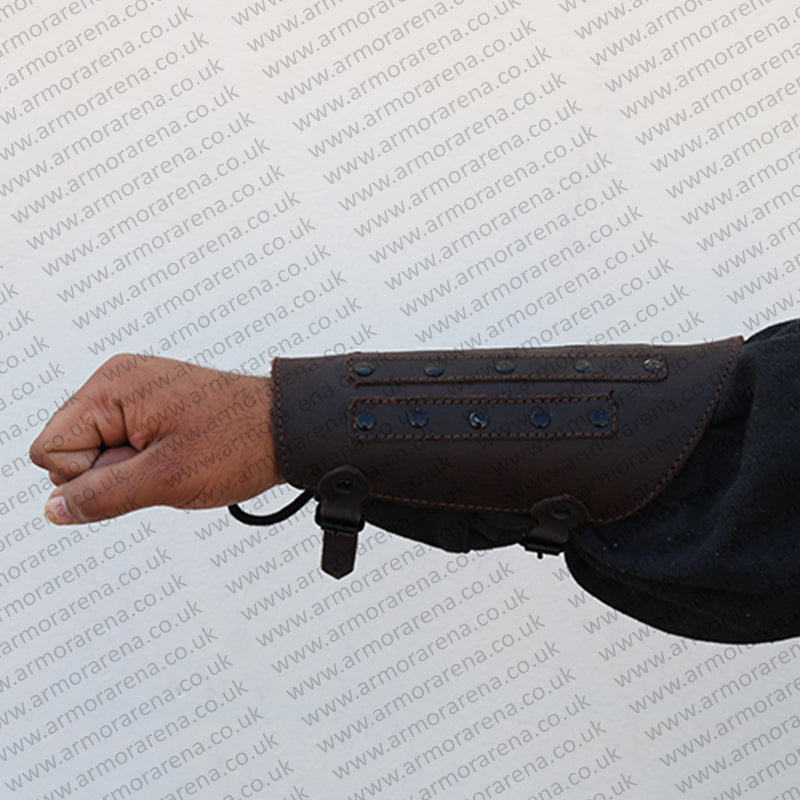 Combat Leather Bracers