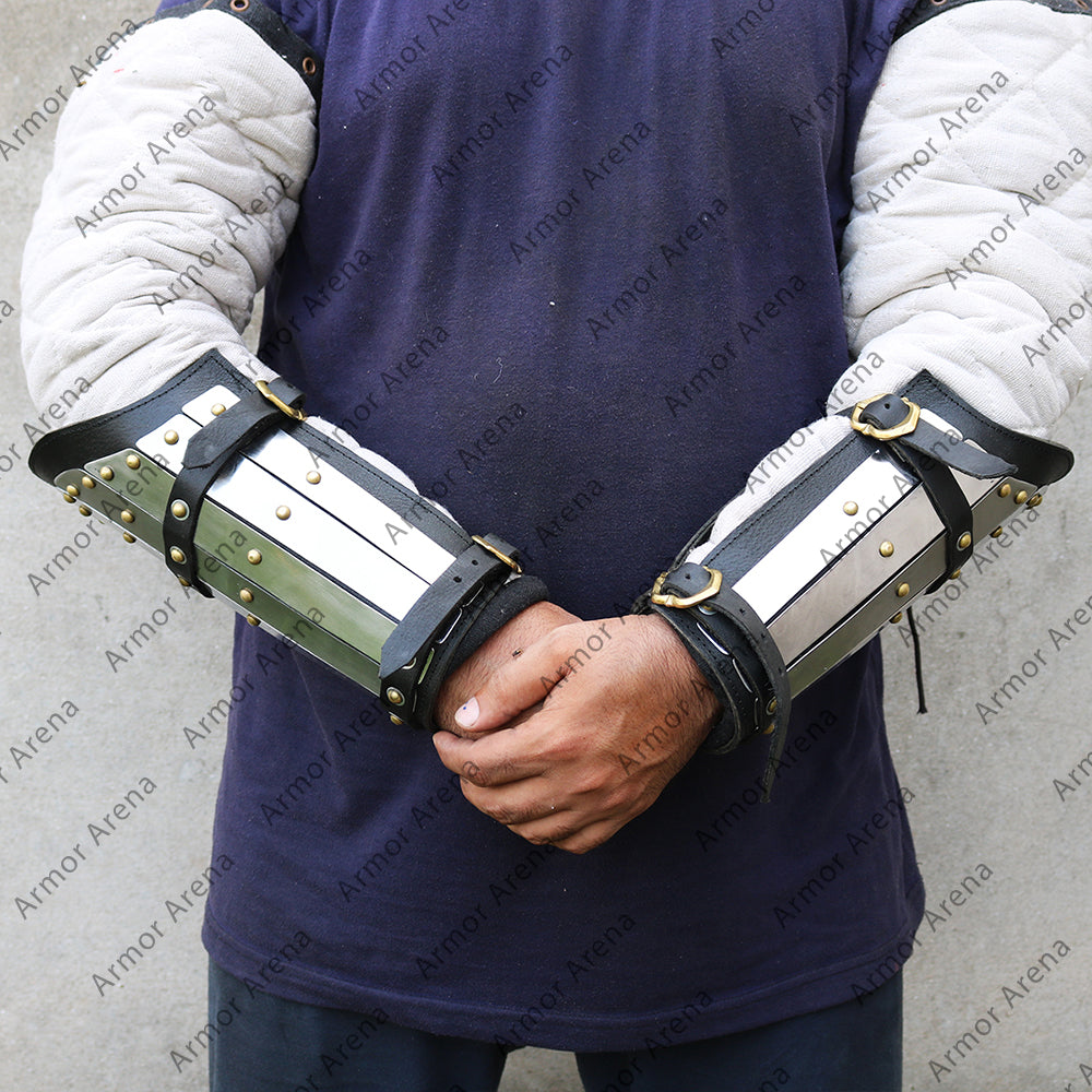 14th Century Splinted Bracers Armor