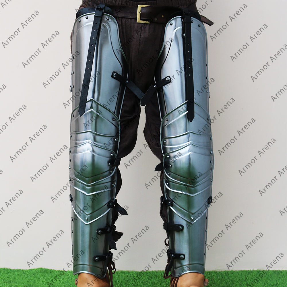 Knight Leg Guard with Backplate