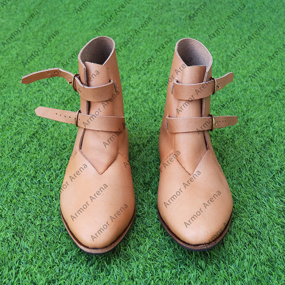Middle Age Handmade Leather Shoes