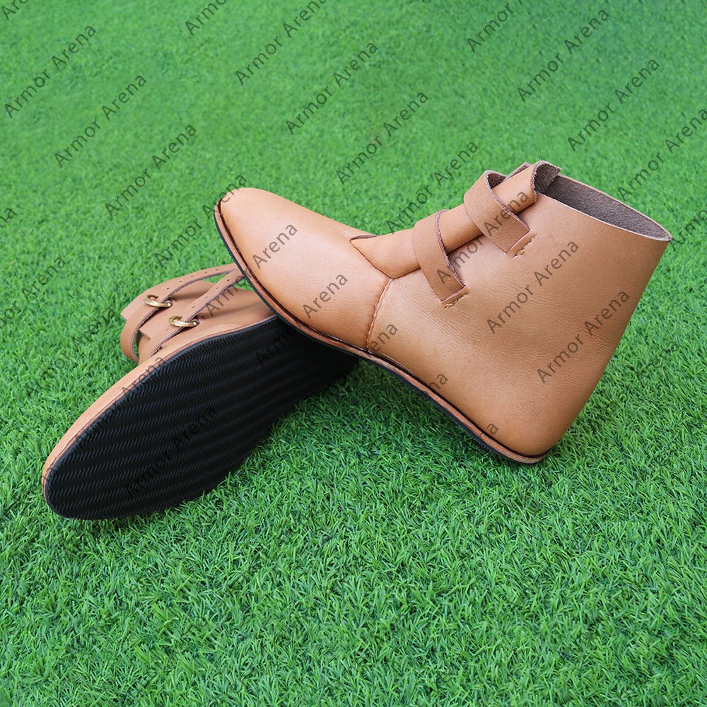 Middle Age Handmade Leather Shoes