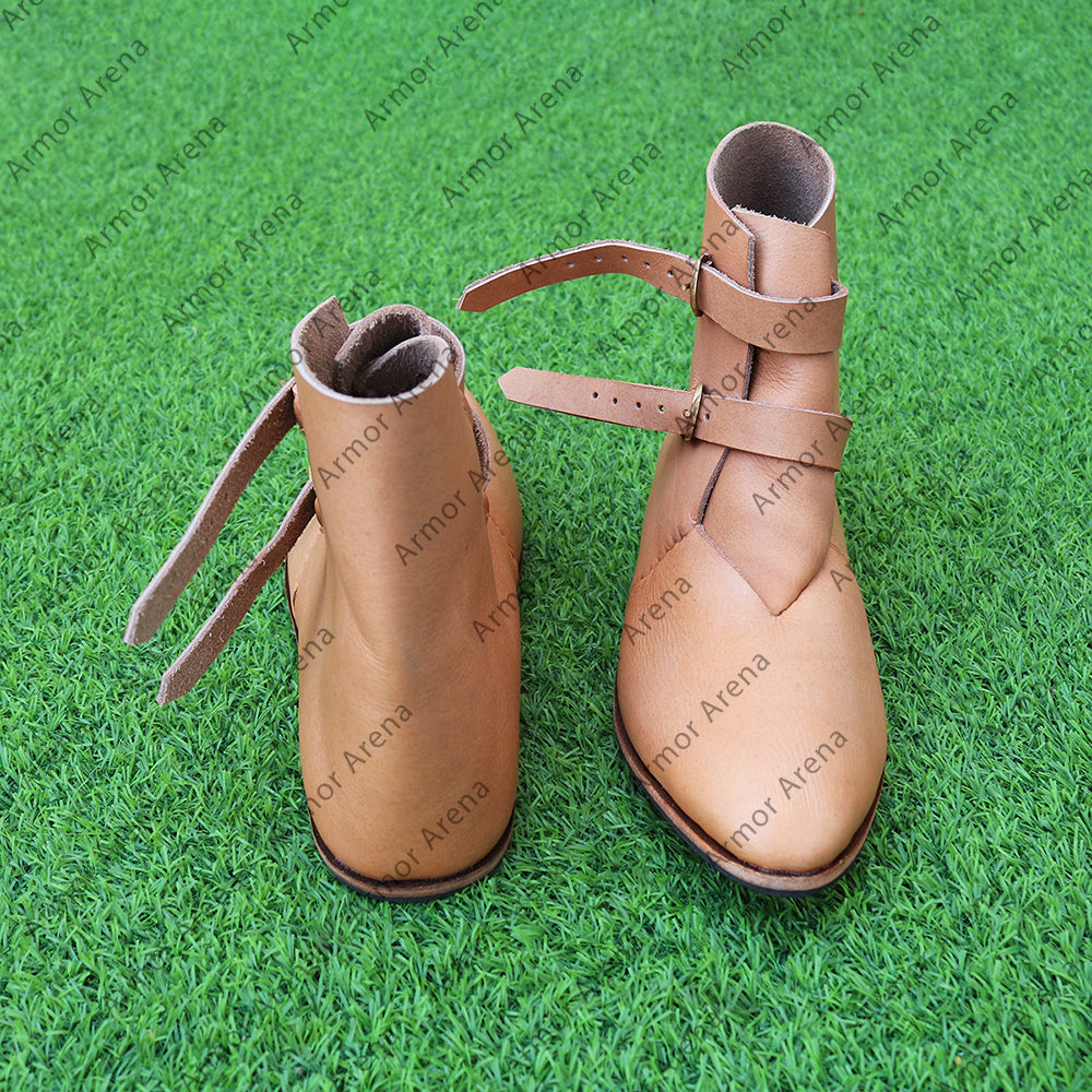 Middle Age Handmade Leather Shoes