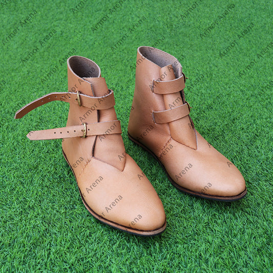Middle Age Handmade Leather Shoes