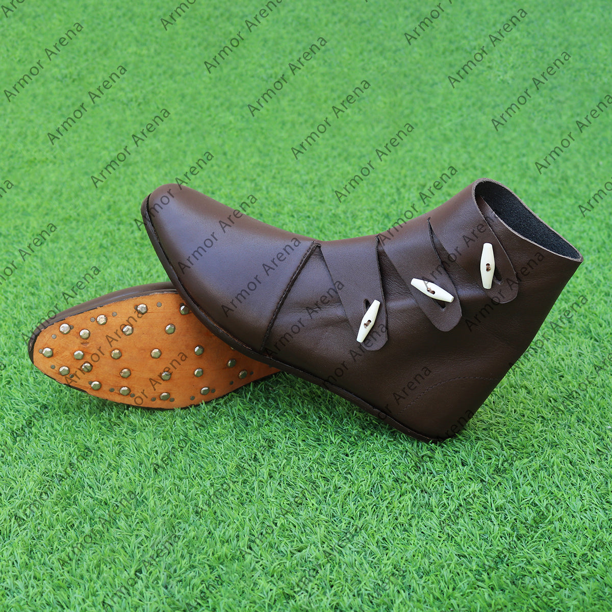 Viking three Buttons Jorvik Boot