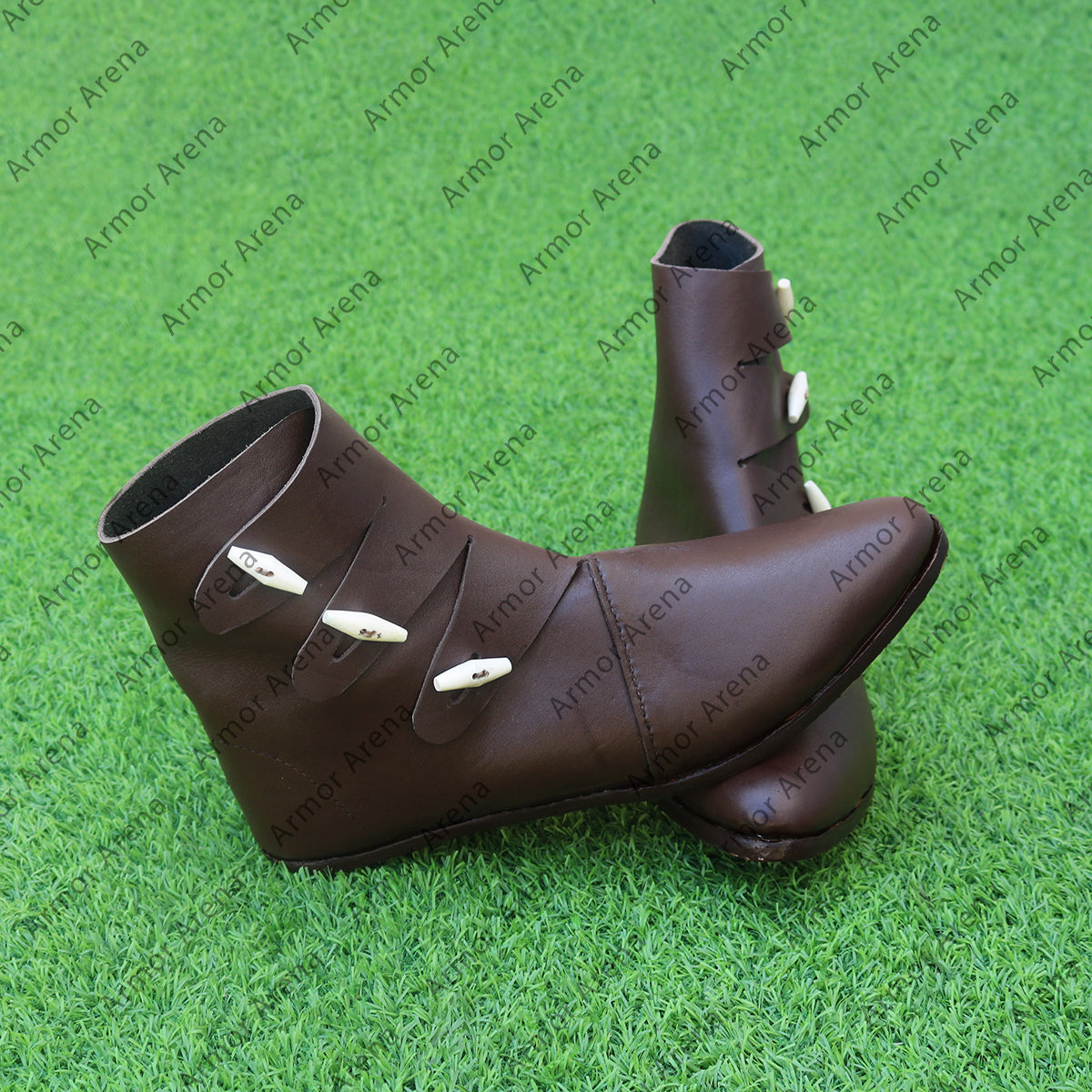 Viking three Buttons Jorvik Boot