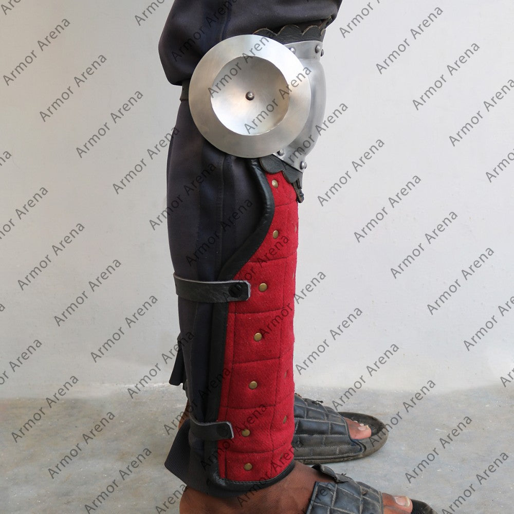 Woolen Greave with Knee