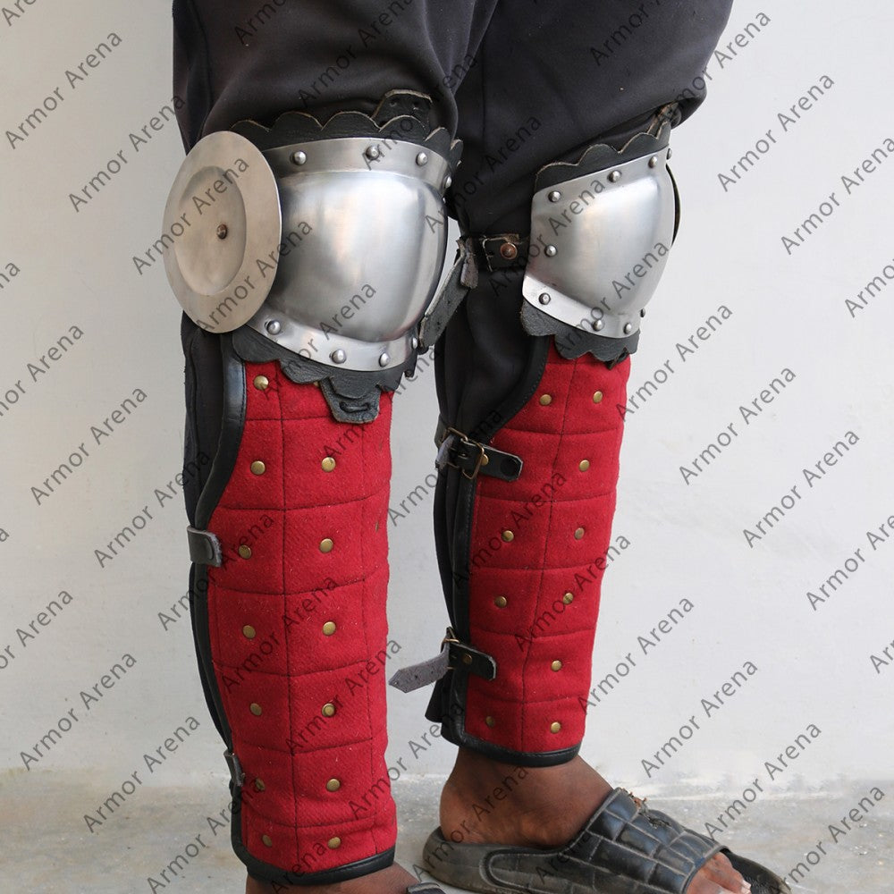 Woolen Greave with Knee