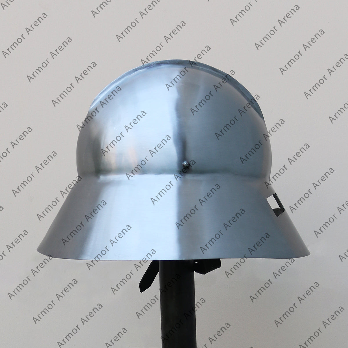 Guardsman helmet / Medieval Kettle Hat with Oculars (Eye Slits)