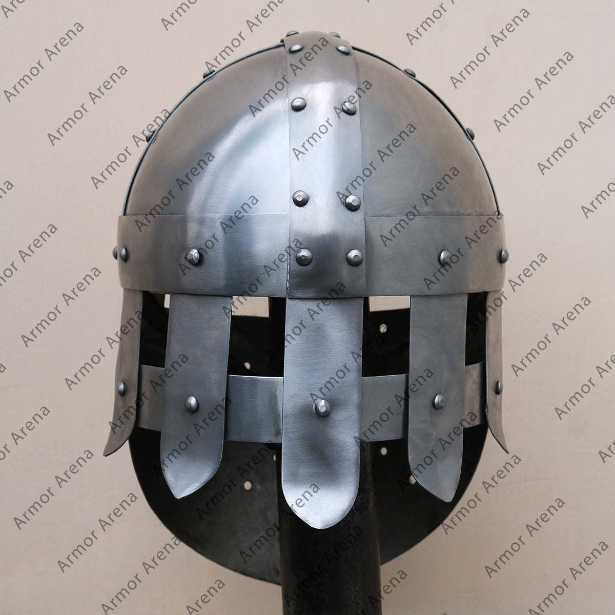 Fluted Norman Helmet