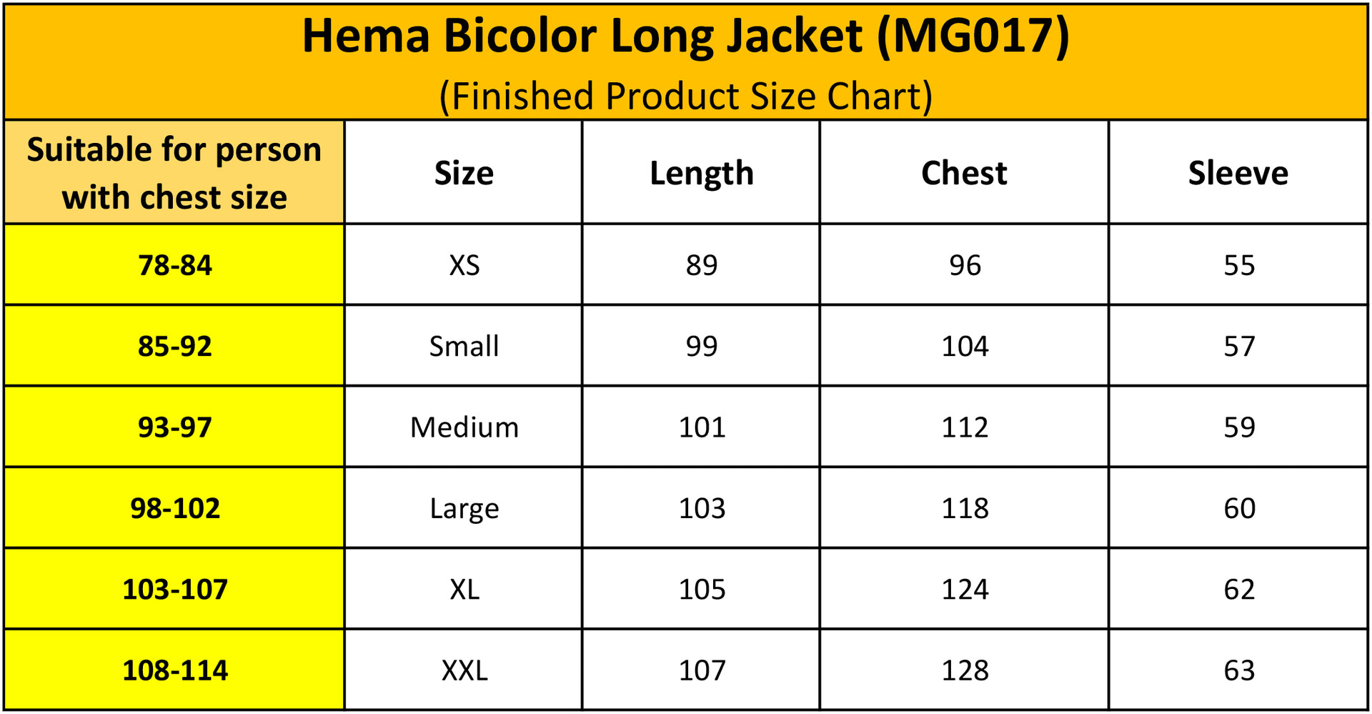 Hema Bicolor Long Jacket
