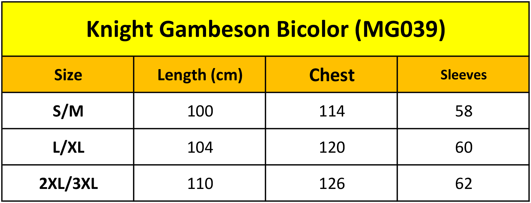 Knight Gambeson Bicolor