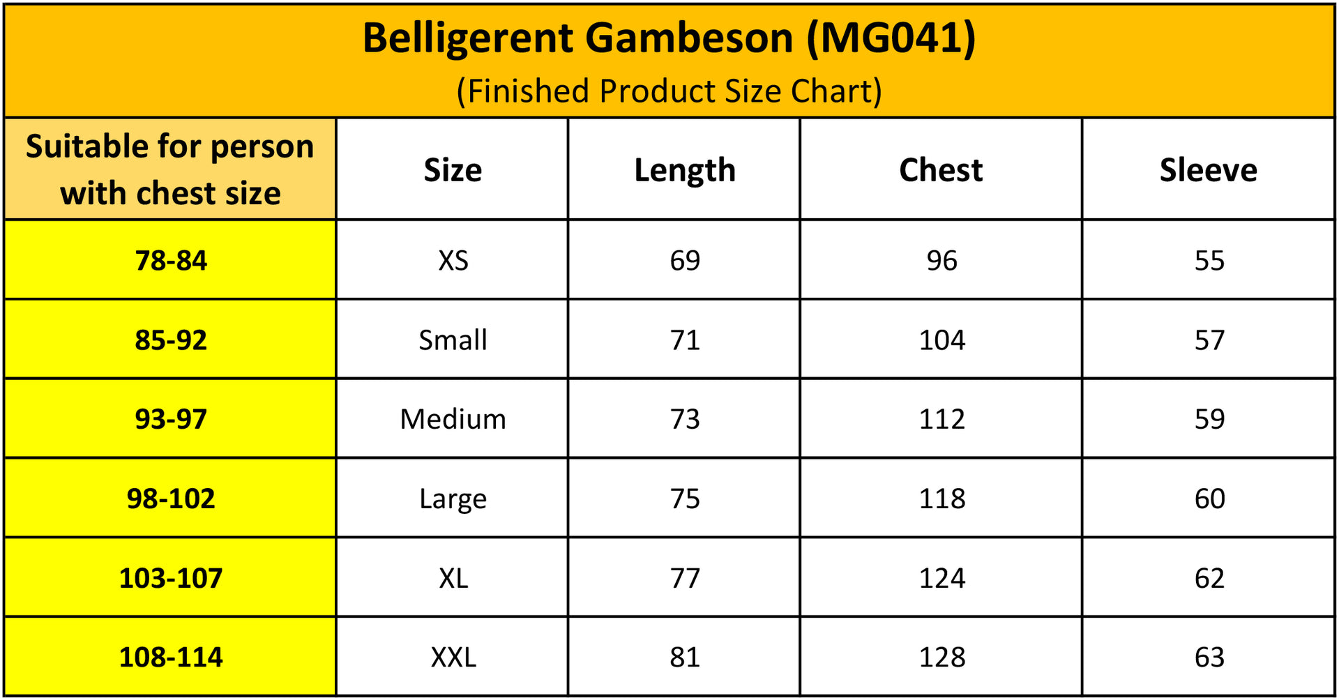 Belligerent Gambeson