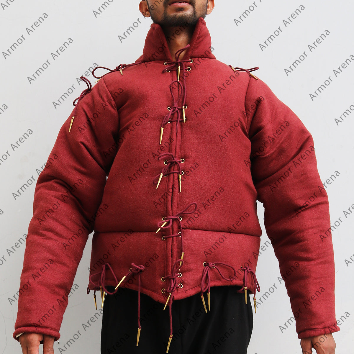 Arming doublet inside padded