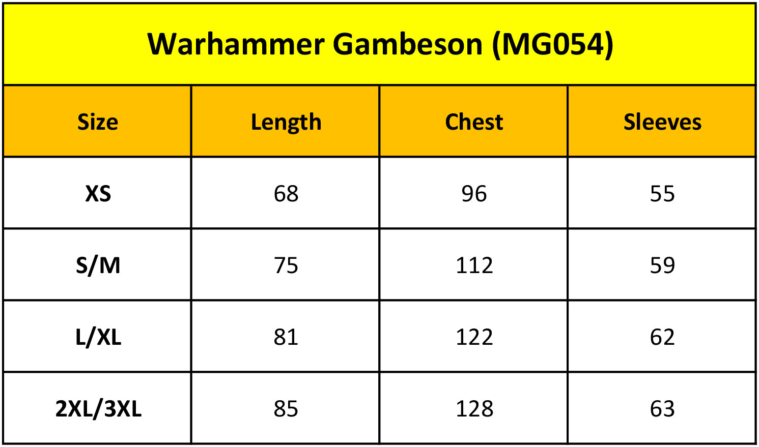 Warhammer Gambeson