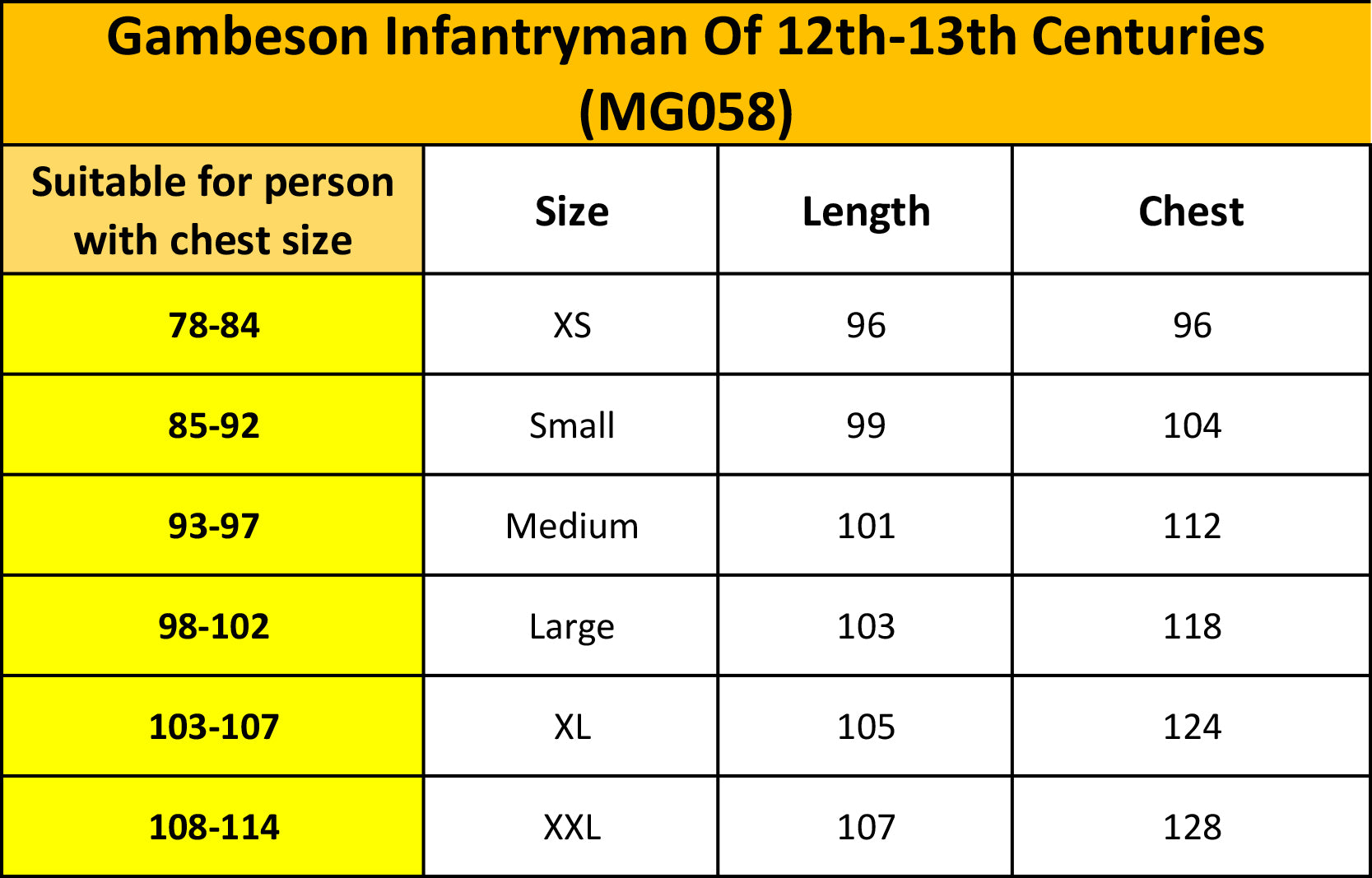 Gambeson Infantryman Of 12th-13th Centuries