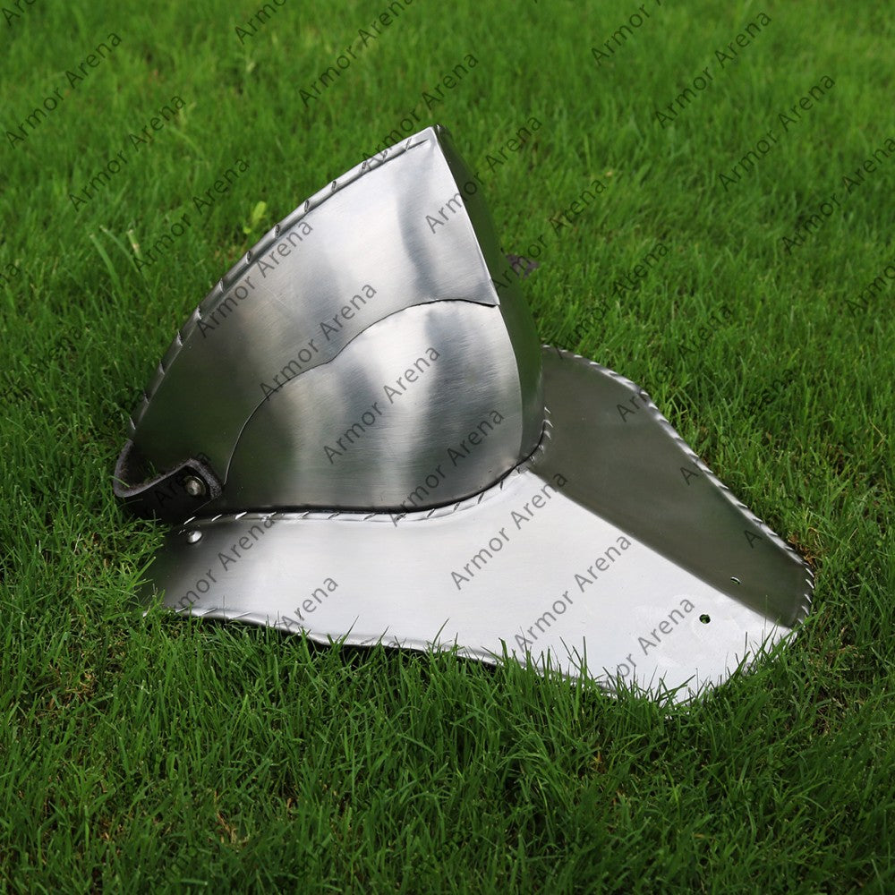 Medieval 15th Century Gorget With Bevor
