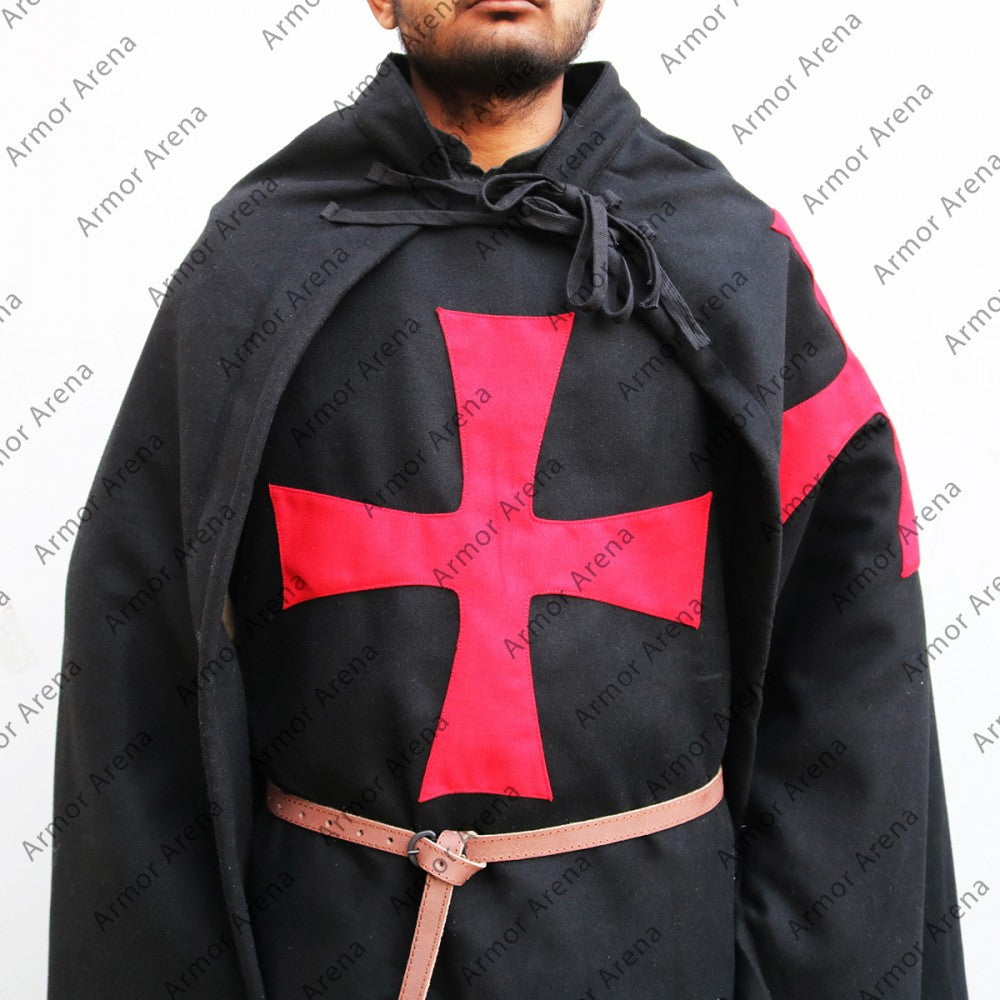 Knight’s Templar Wool Tabard With Cape