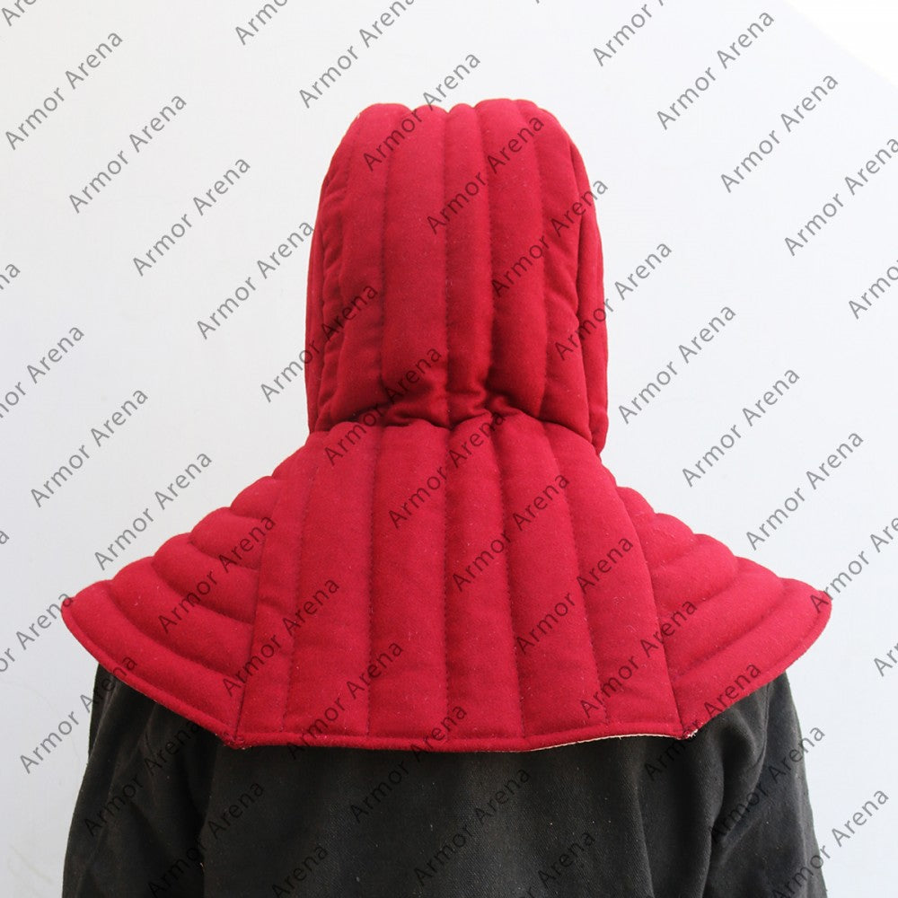 Quilted Wool Hood