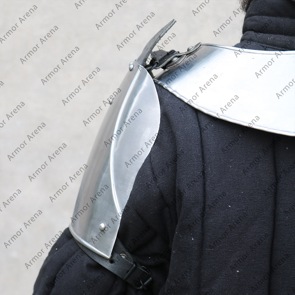 Small Steel Elias Spaulders