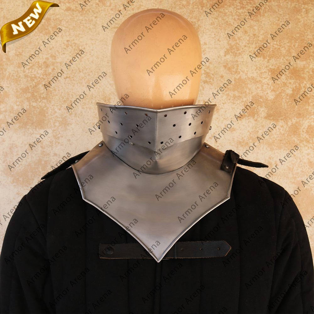 Articulated Bevor with Gorget