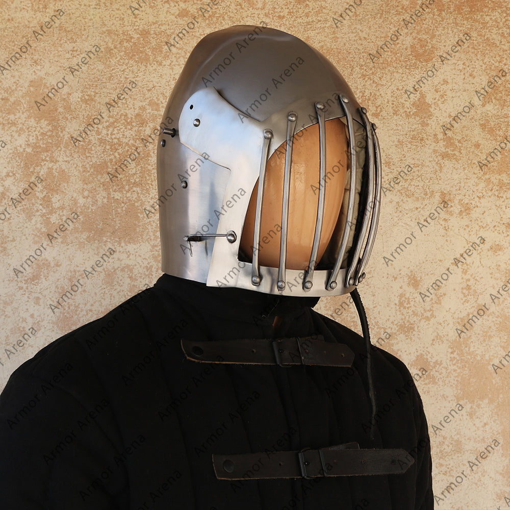 Bascinet with Grilled Visor