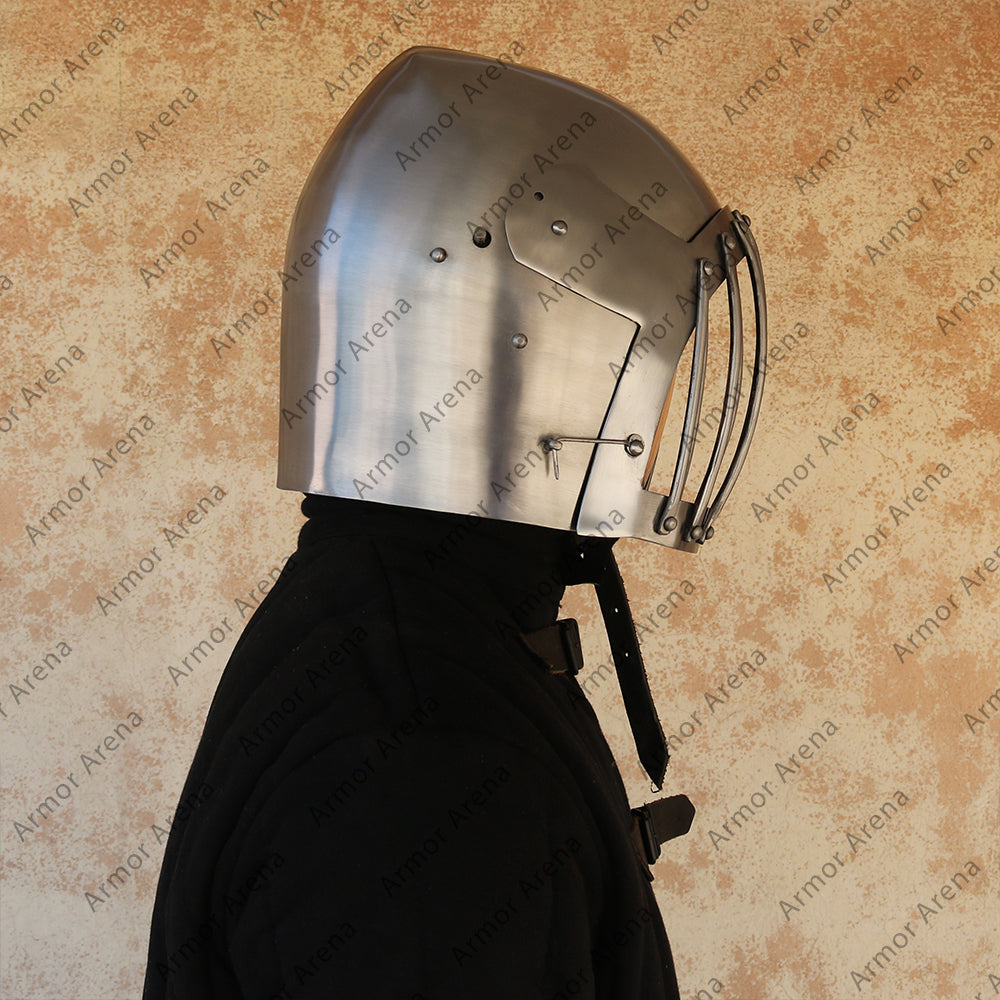 Bascinet with Grilled Visor