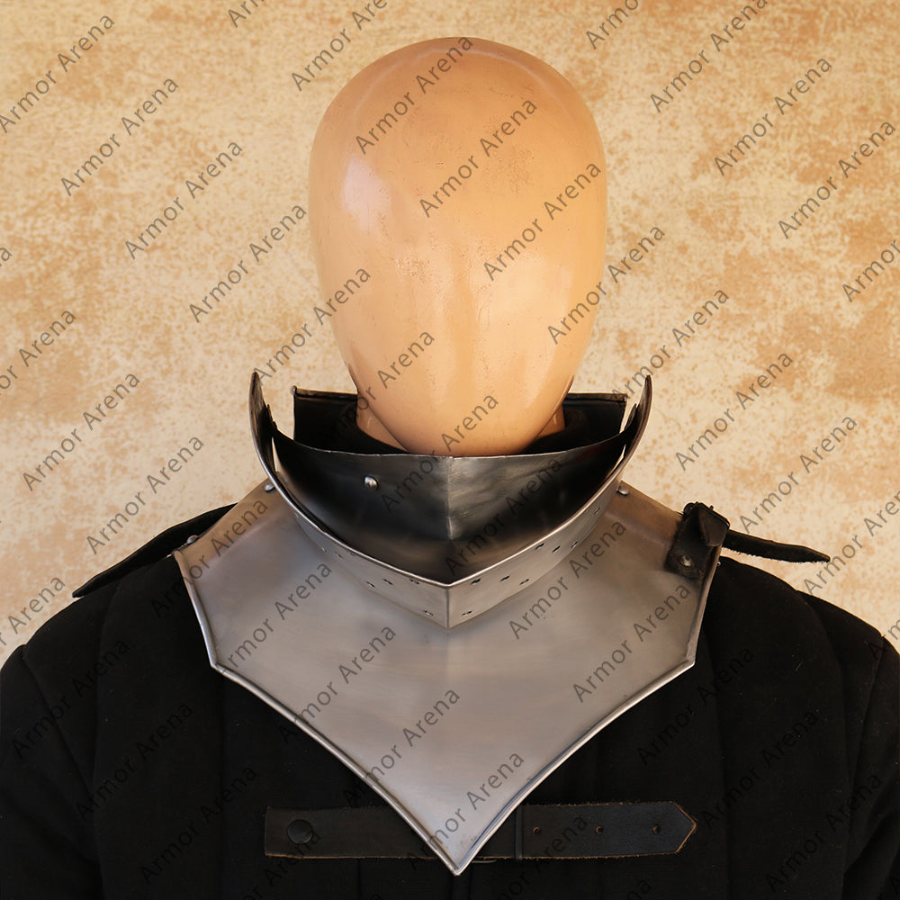 Articulated Bevor with Gorget