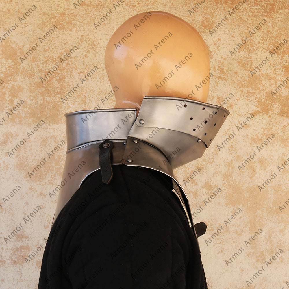 Articulated Bevor with Gorget