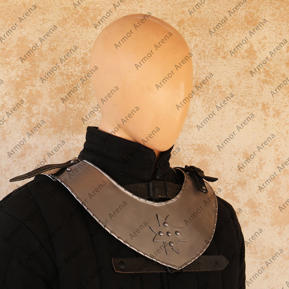 Gorget with Maltese cross