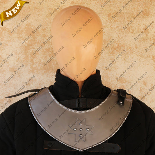 Gorget with Maltese cross