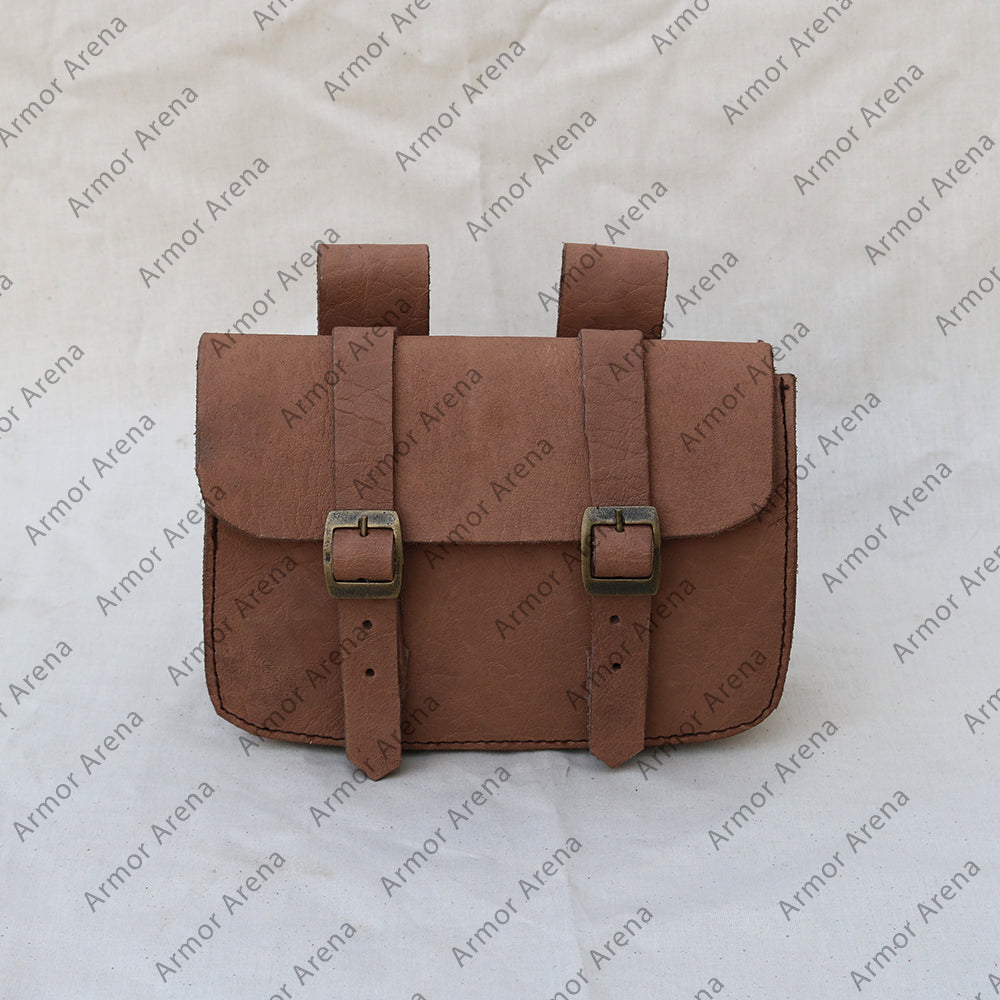 infantry Leather Belt Bag