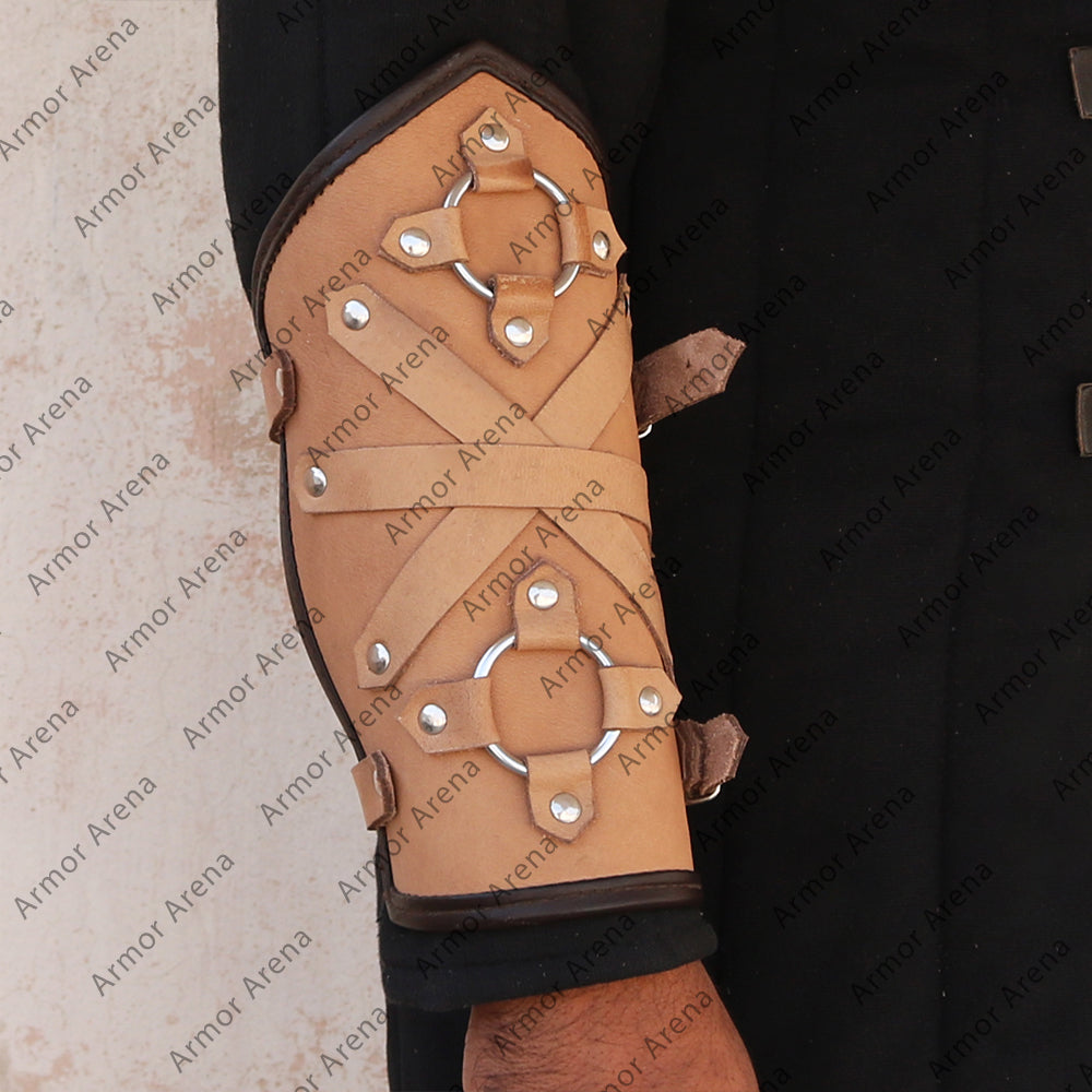 Berserker Leather Bracers