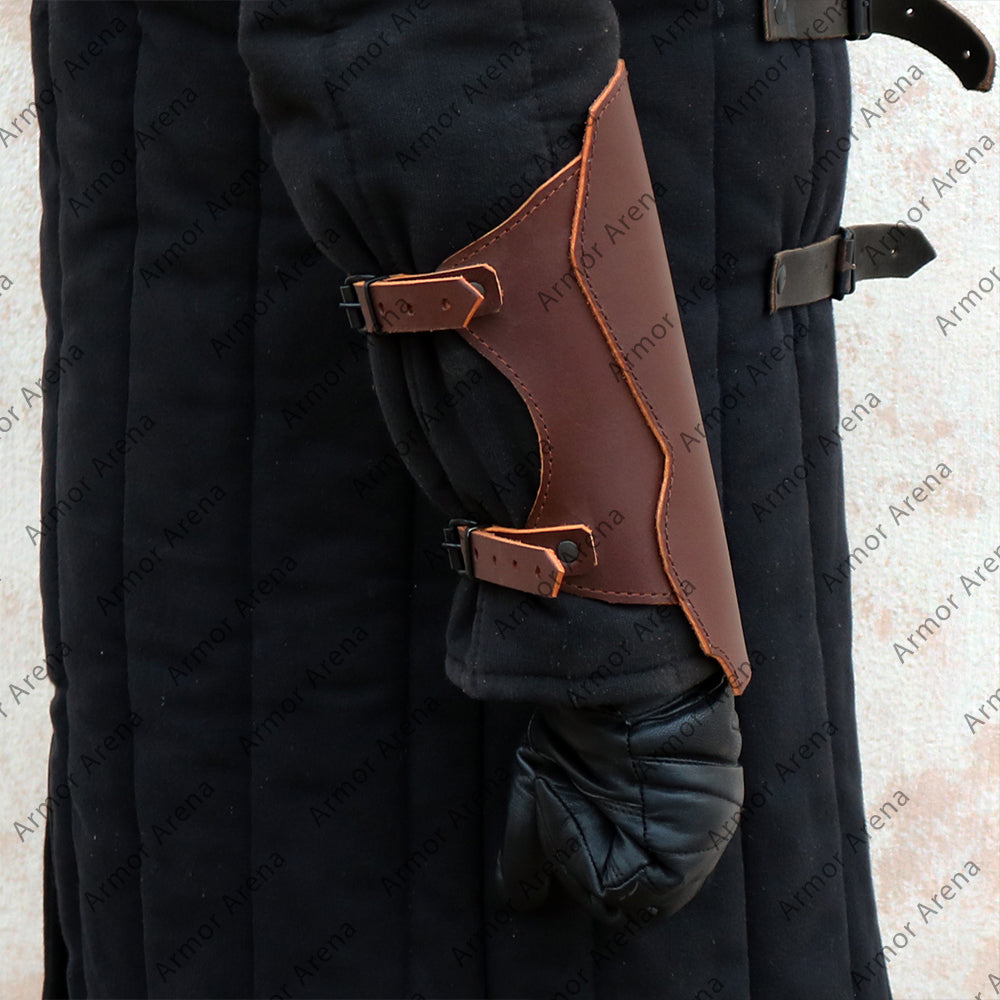 Medieval Leather Bracers