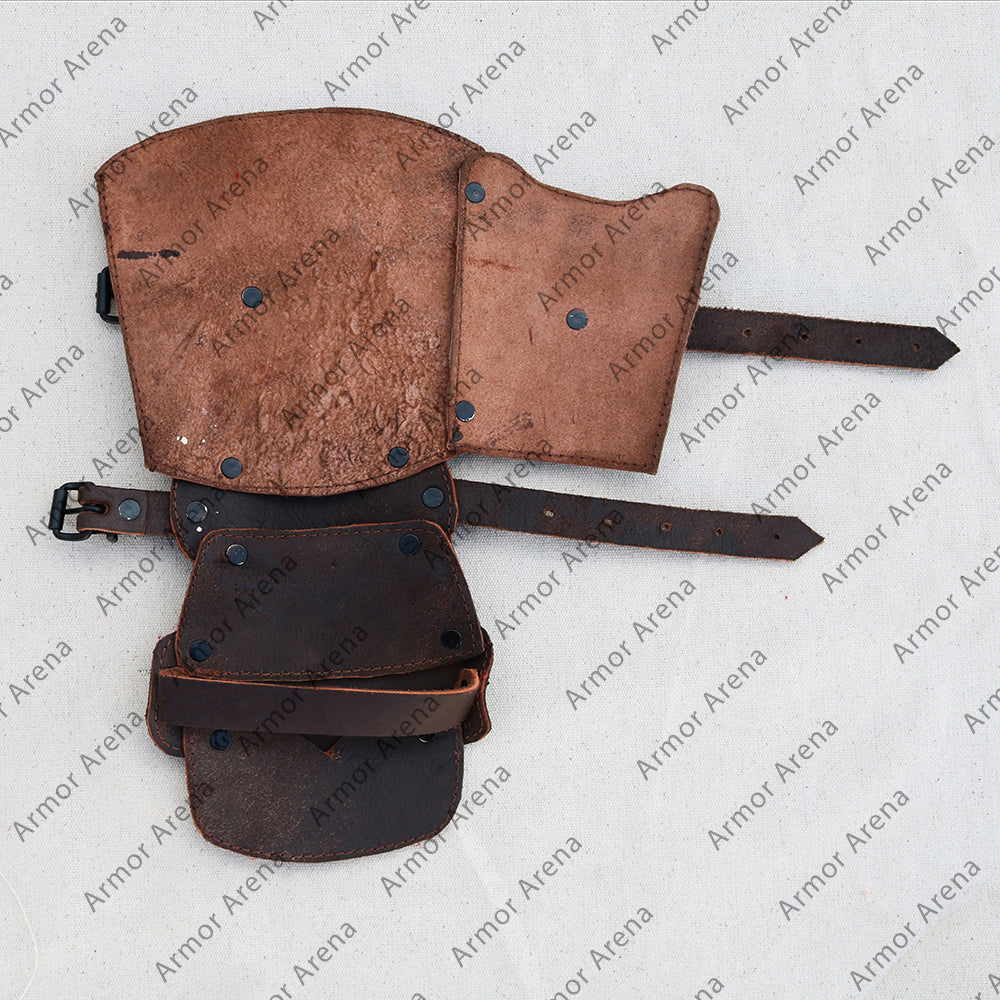Leather Gauntlets