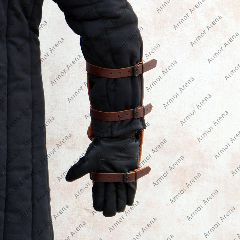 Ecbert Leather Gauntlets
