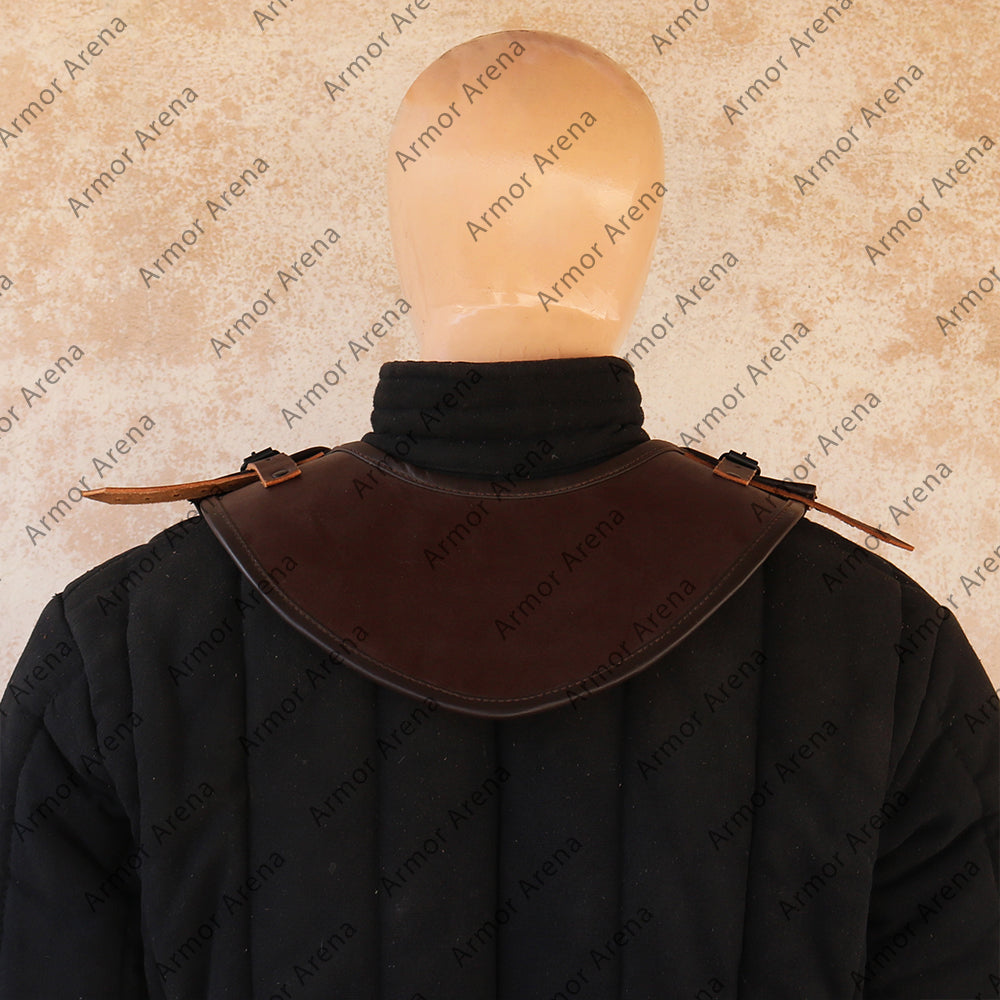 Medieval Leather Gorget