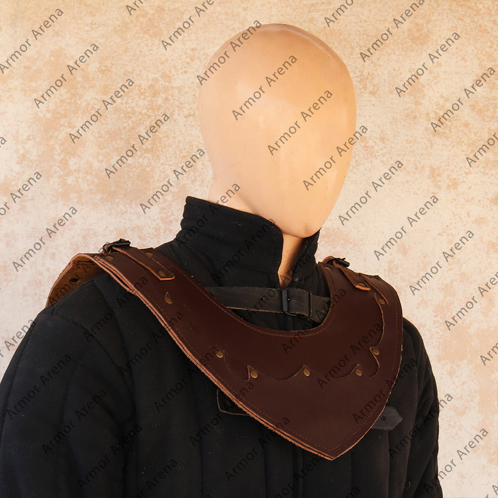 Prince Leather Gorget