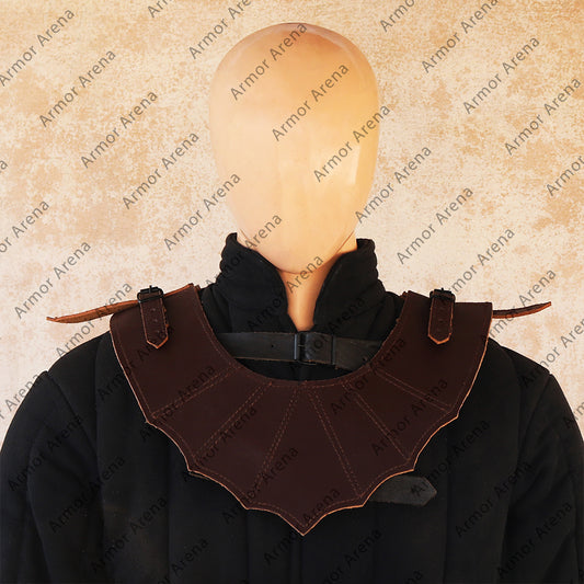 Lothar Leather Gorget