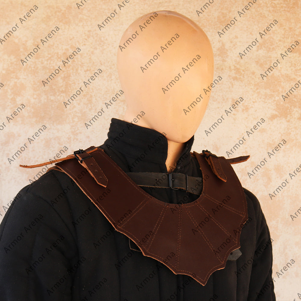 Lothar Leather Gorget