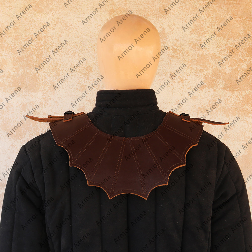 Lothar Leather Gorget