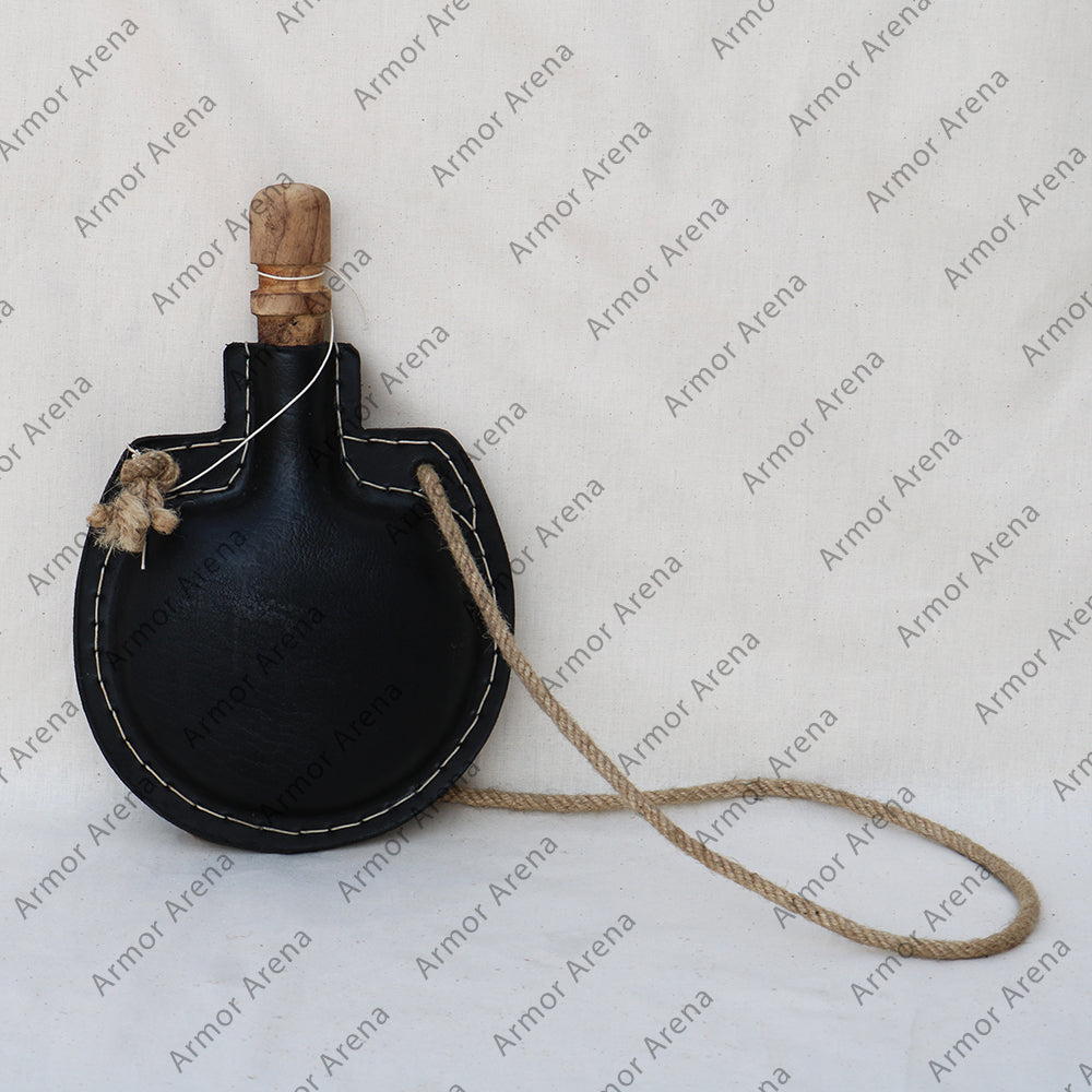 Leather Water Bottle - 1