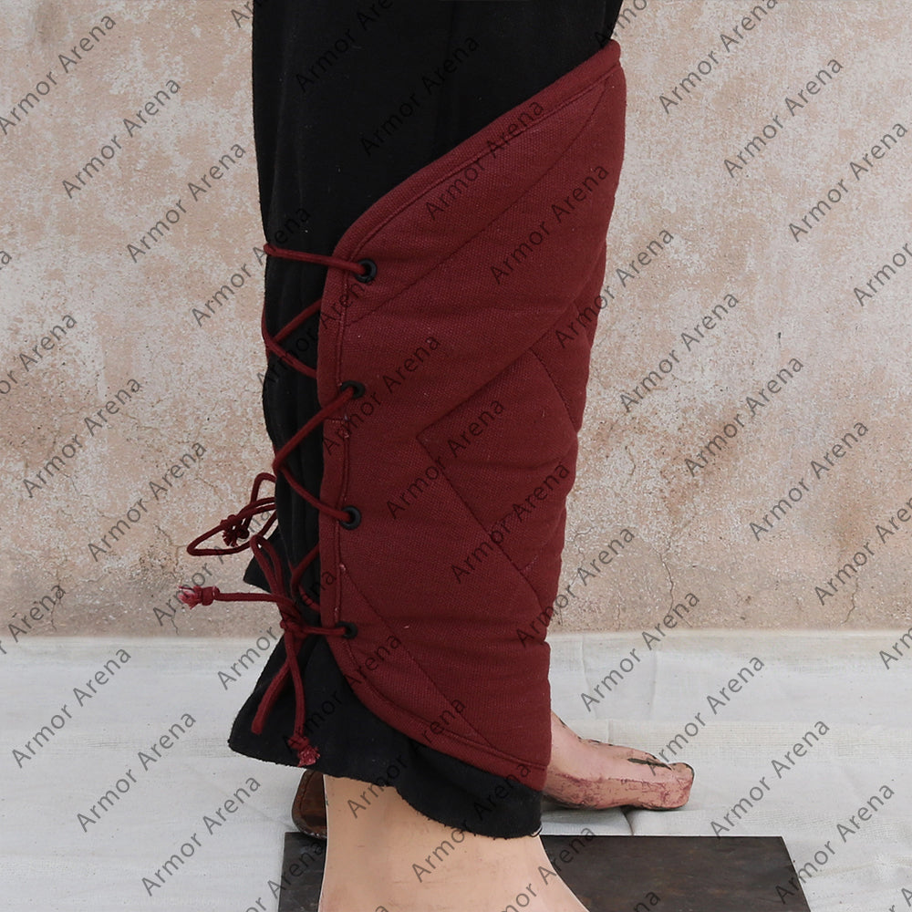 Medieval Padded Greaves