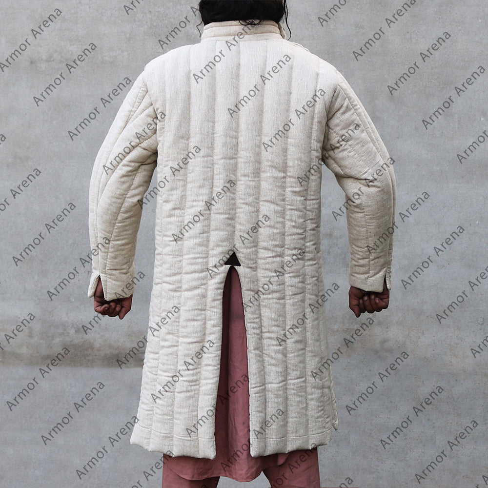 Rhombus Linen Gambeson Maciejowski Bible
