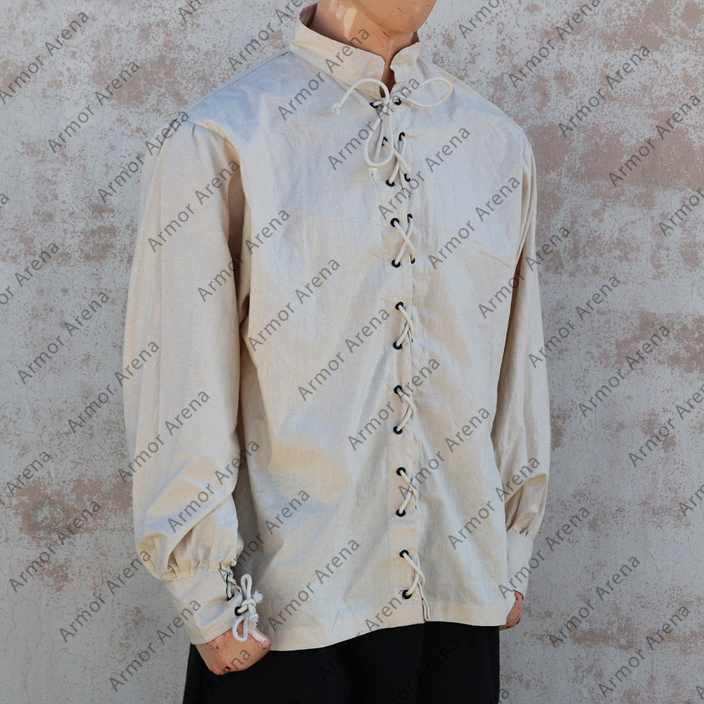 Renaissance Shirt with Eyelets
