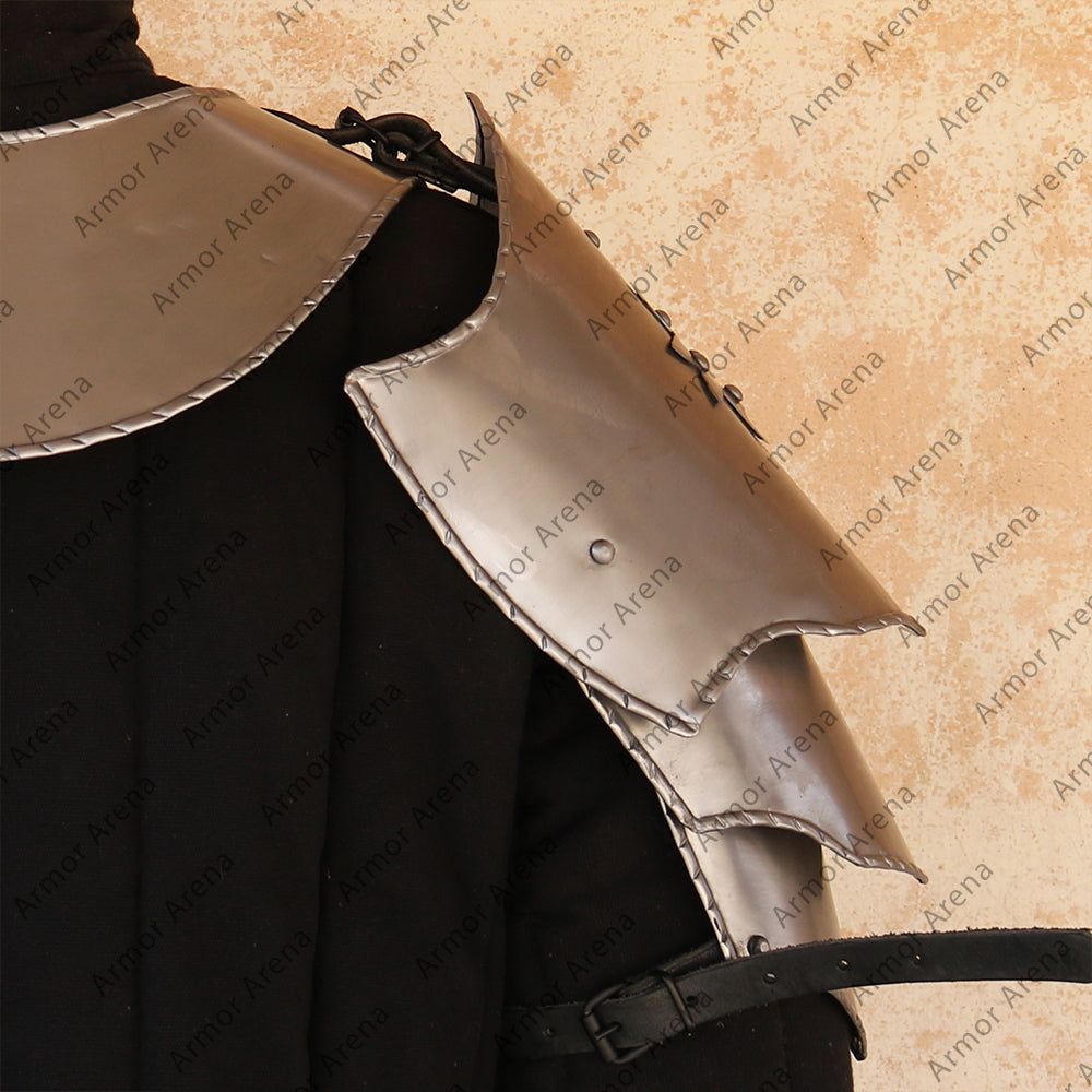 Shoulders with Maltese cross