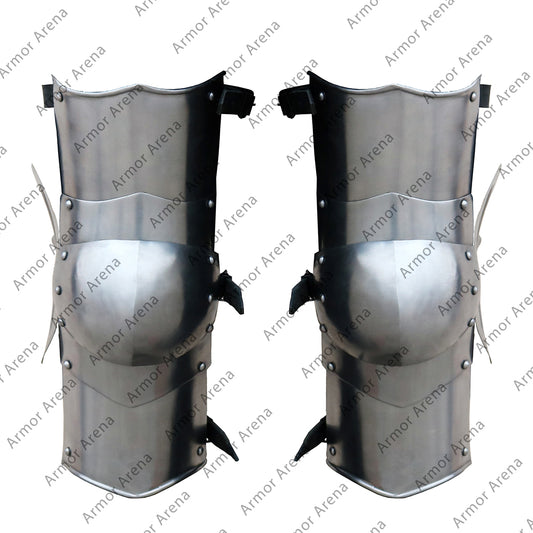 Gothic style half leg Guard